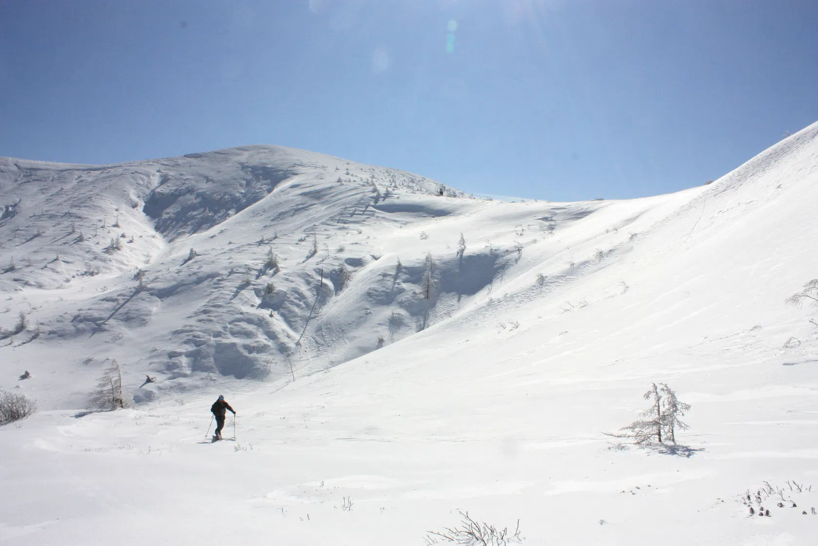 万座バックカントリー