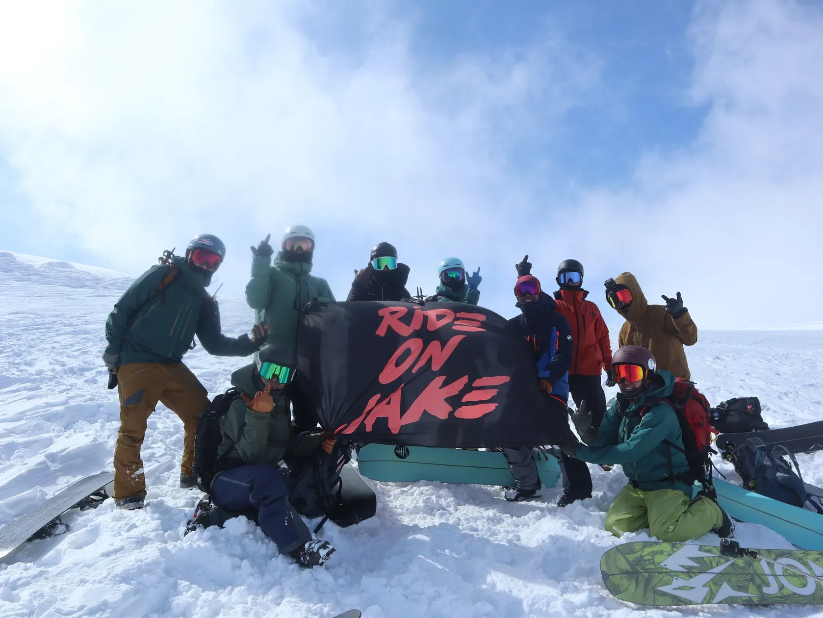 グループ貸し切りバックカントリー