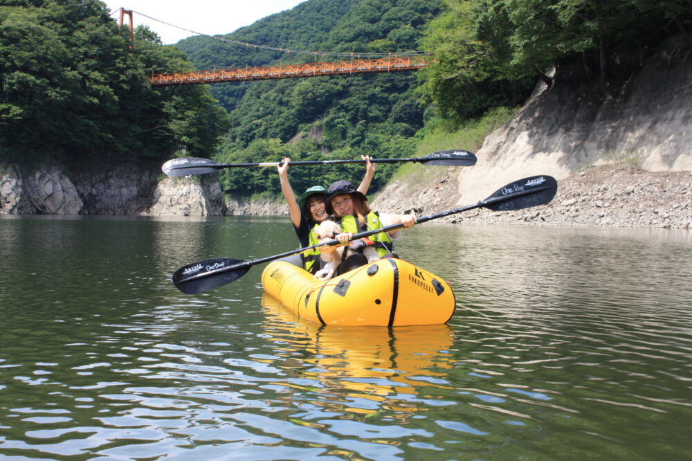 片品老神パックラフト半日体験
