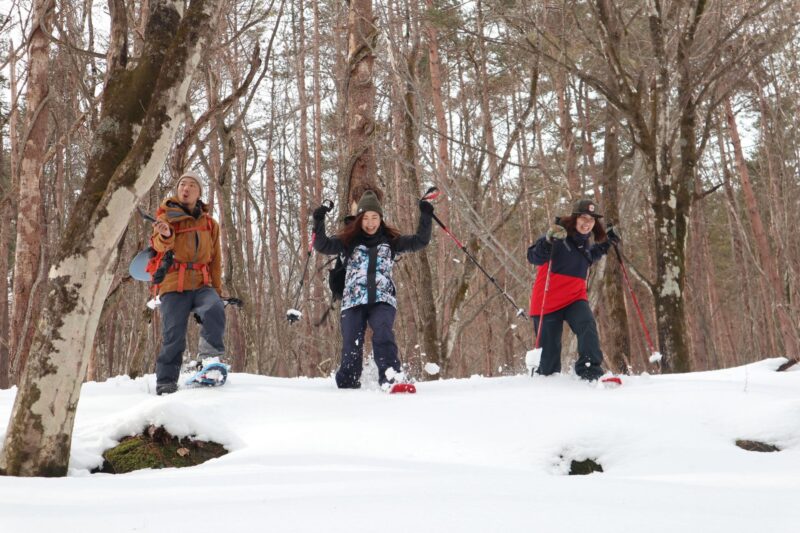 スノートレッキング半日コース