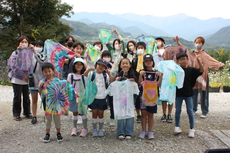 持ち込みTシャツタイダイ染めプラン