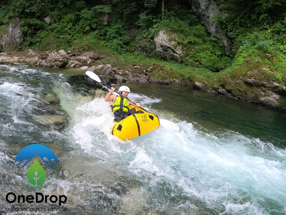 パックラフト川下り体験