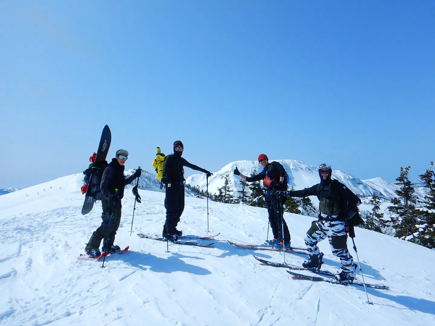 グループ貸し切りバックカントリー