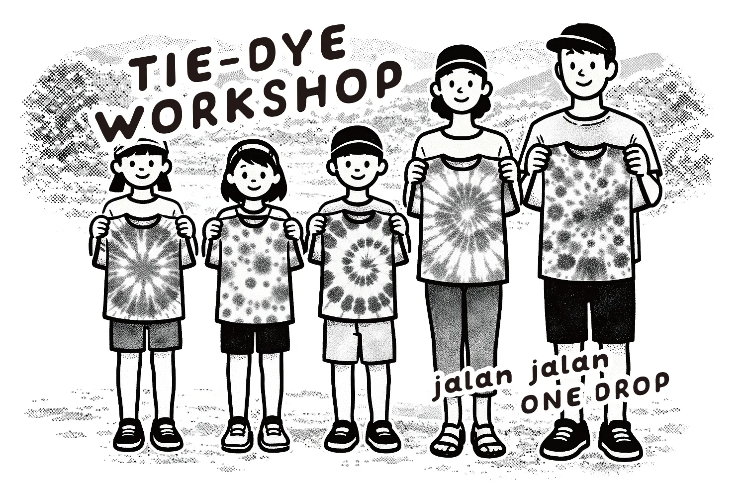 タイダイ染め　ワークショップ