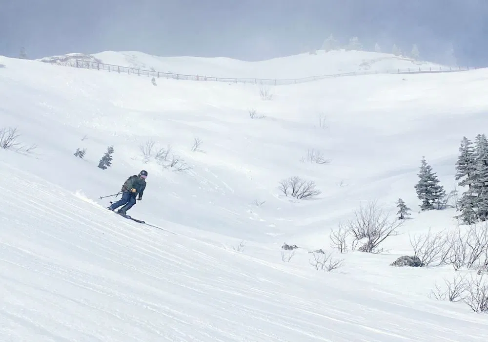 万座バックカントリー