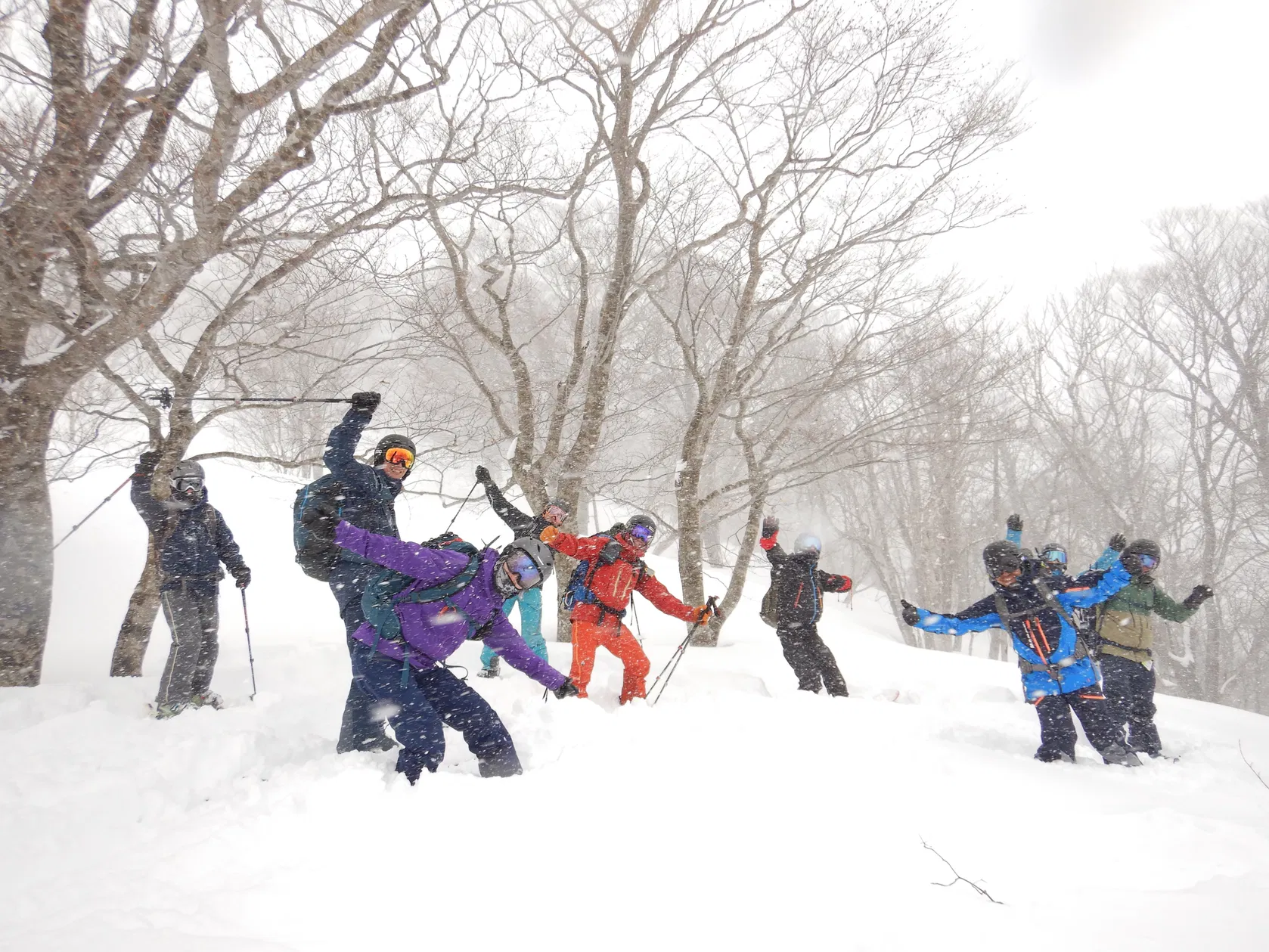 グループ貸し切りバックカントリー