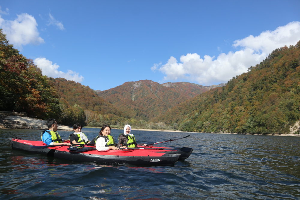 奥利根湖カヌー1日ツアー