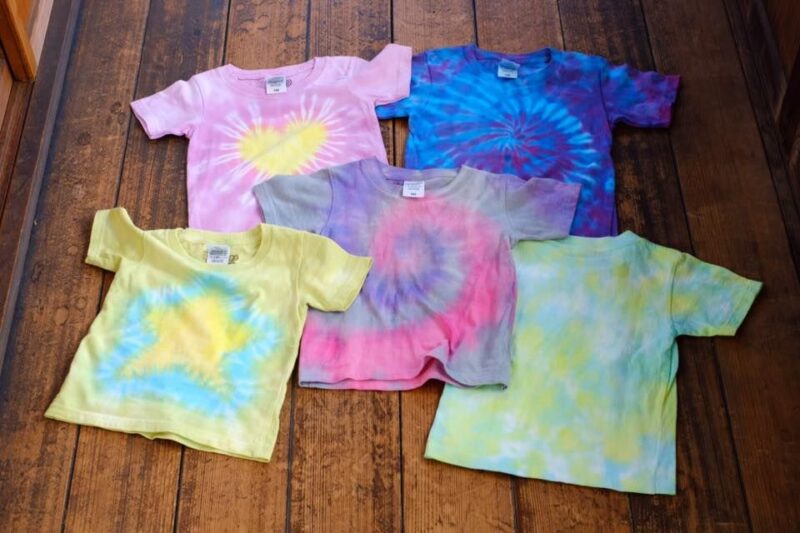 Tシャツタイダイ染めプラン